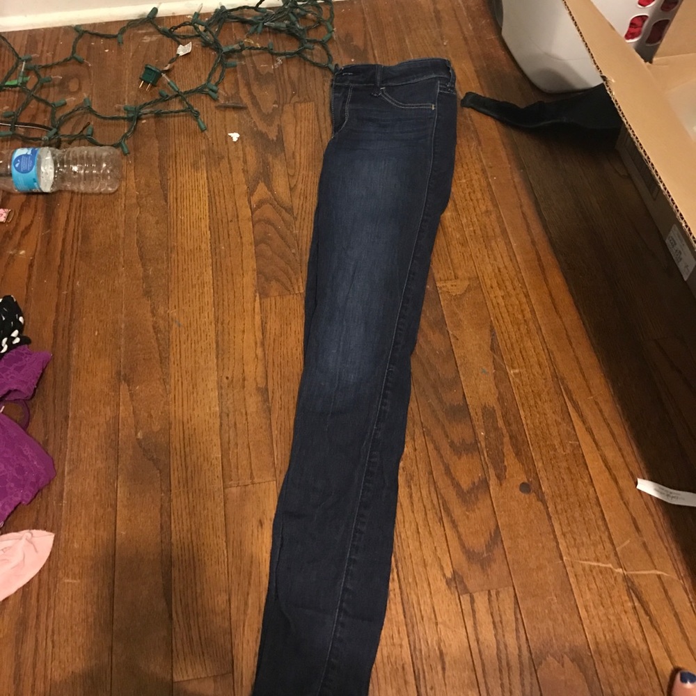 dark wash jean jeggings