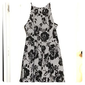 NWT Black & White Romper
