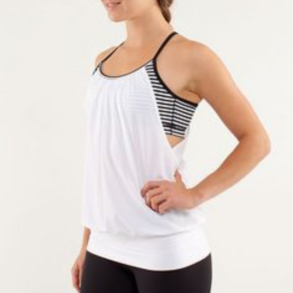 Lululemon no limits tank, size 8