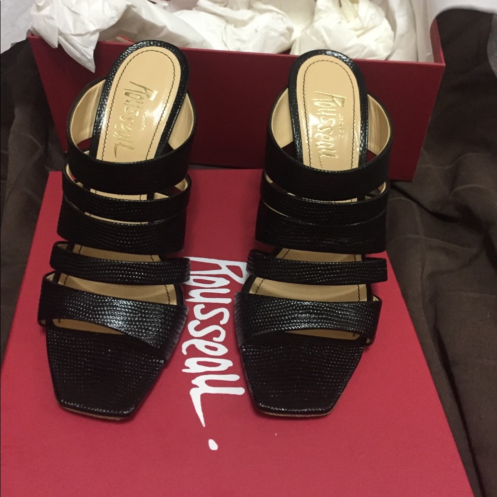 Jerome C. Rousseau strappy summer Mules