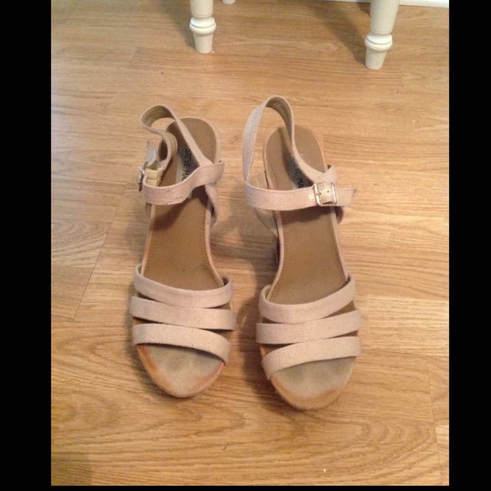 Steve Madden sz 8.5 block heels $30