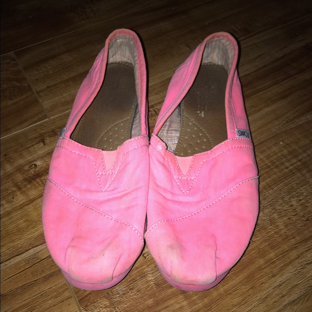 Hot Pink TOMS
