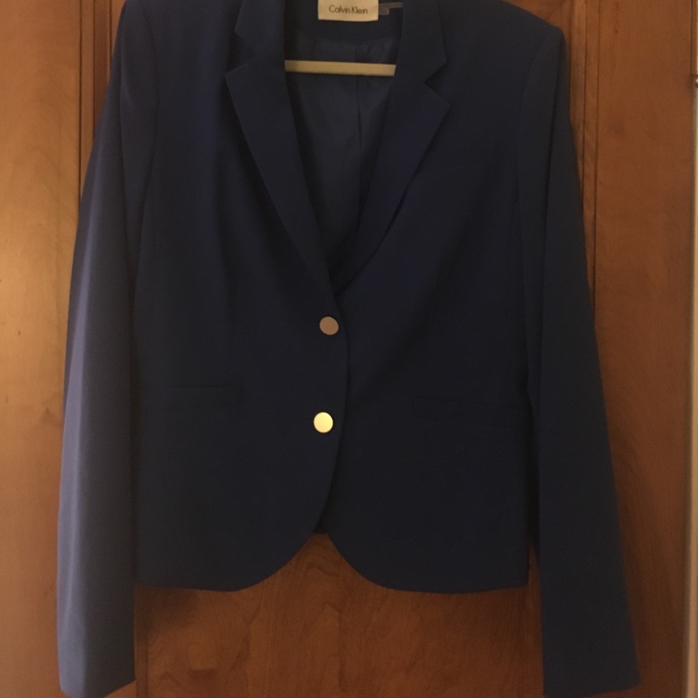 Calvin Klein Royal Blue Blazer