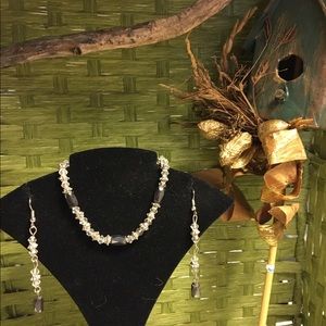 Magnetic Bracelet/Earrings Set