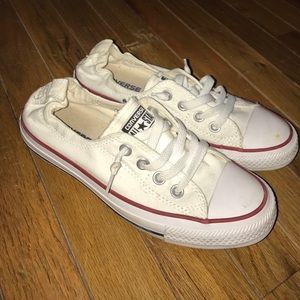 White Chuck Taylor Shoreline Converse