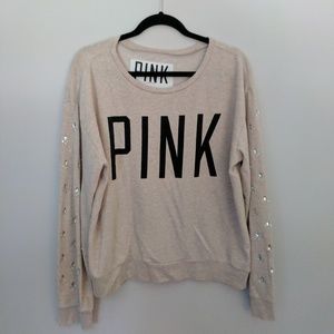 PINK Victoria's Secret Bejeweled Sweater