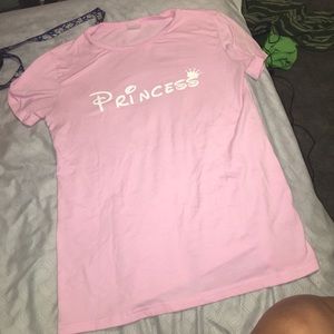 Pink princess shirt