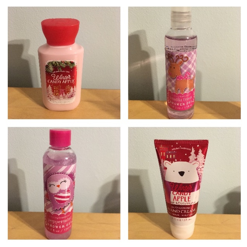Bath and body works + simple pleasures