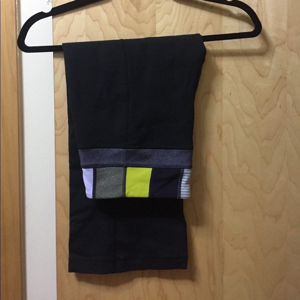 Lululemon cropped reversible yoga pant