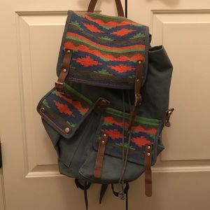 Bohemian backpack