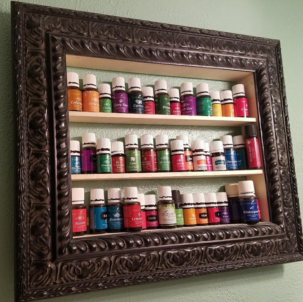 YL Essential Oils and holder