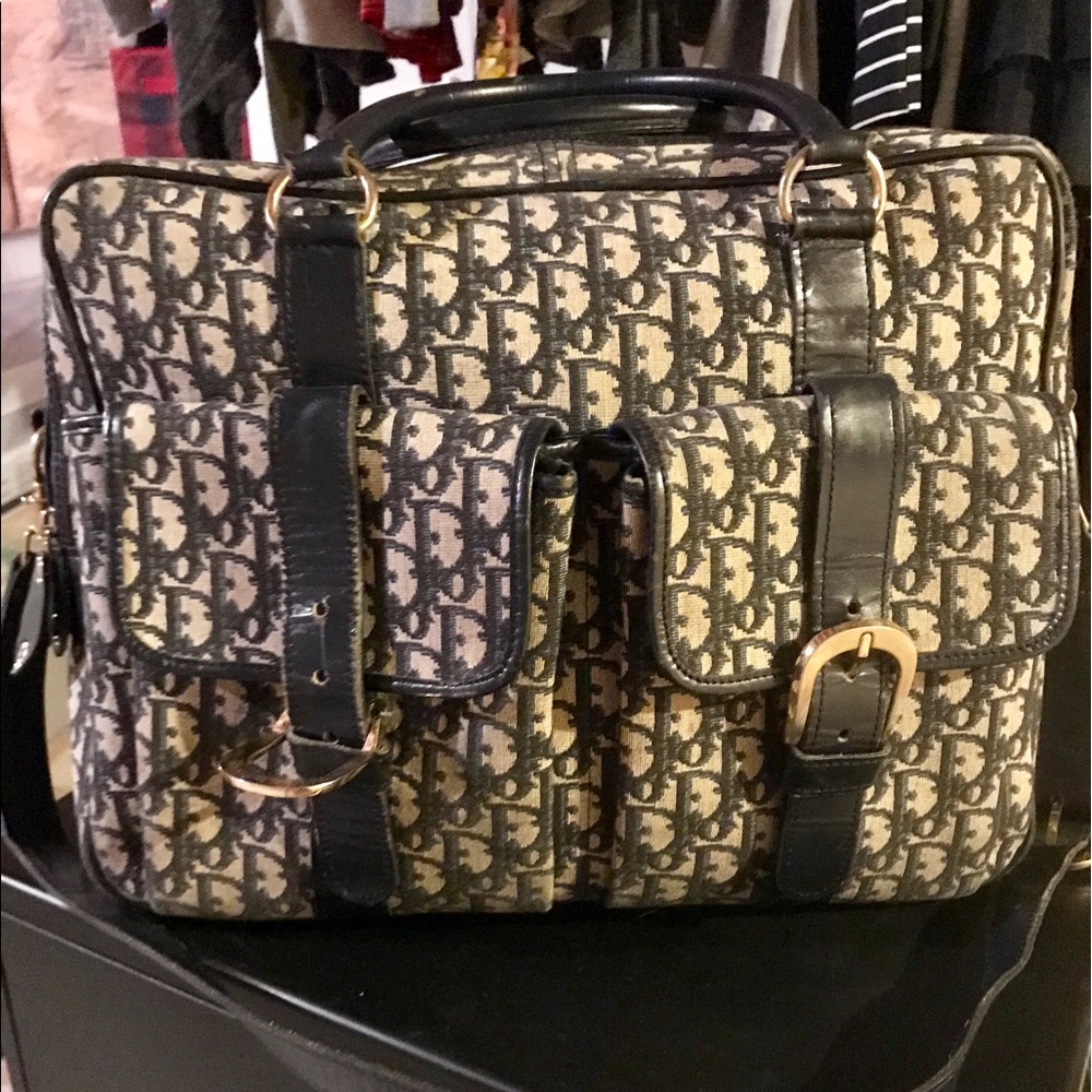 🎉$125 today!!🎉 Auth Christian Dior Travel Bag