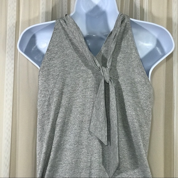 Michael Stars Silver Halter Trapeze Dress - Picture 7 of 7