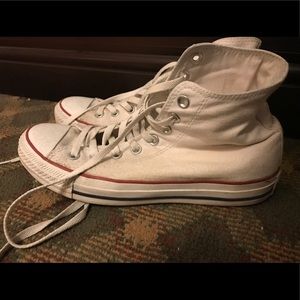 White high top converse
