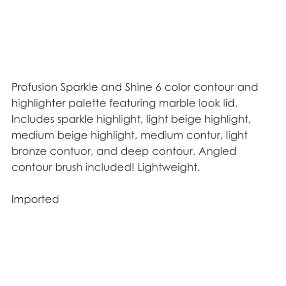 the sparkle & shine contour & highlighter palette - Picture 6 of 6