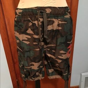 USMC camo board shorts