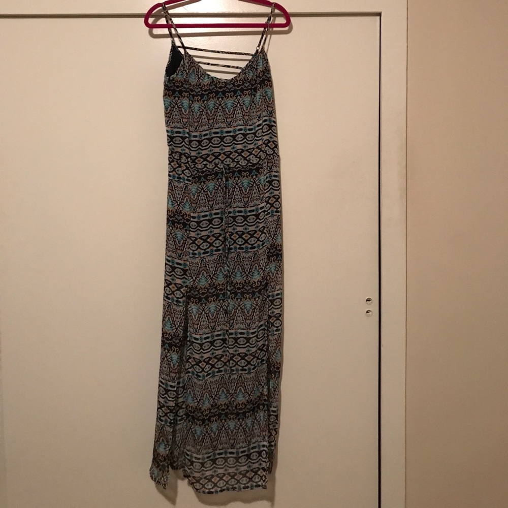 Forever 21 maxi dress in boho print