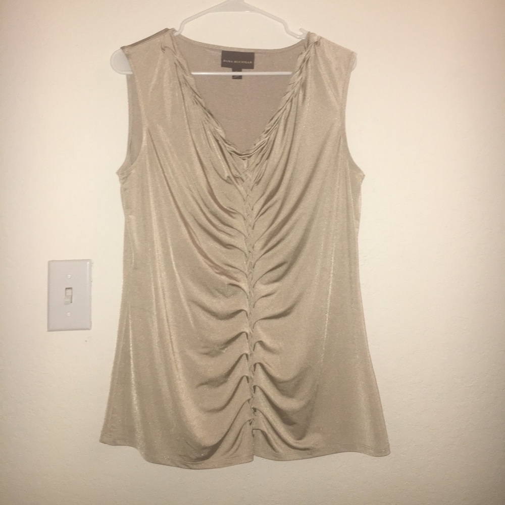 Dana Buchanan spandex Gold shirt