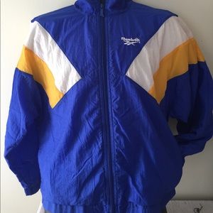 Vintage 1990s Reebok windbreaker jacket