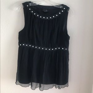 Grecian black tank