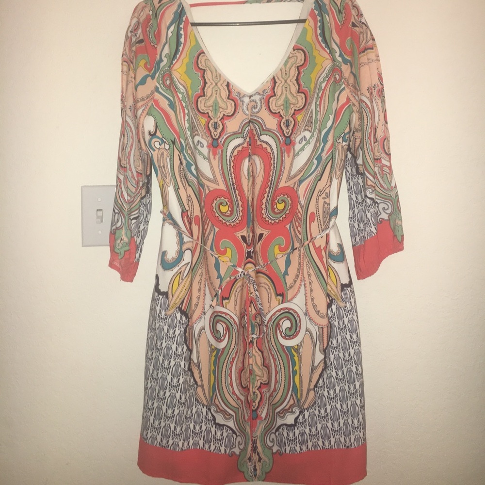 Multi colored Pattern dress