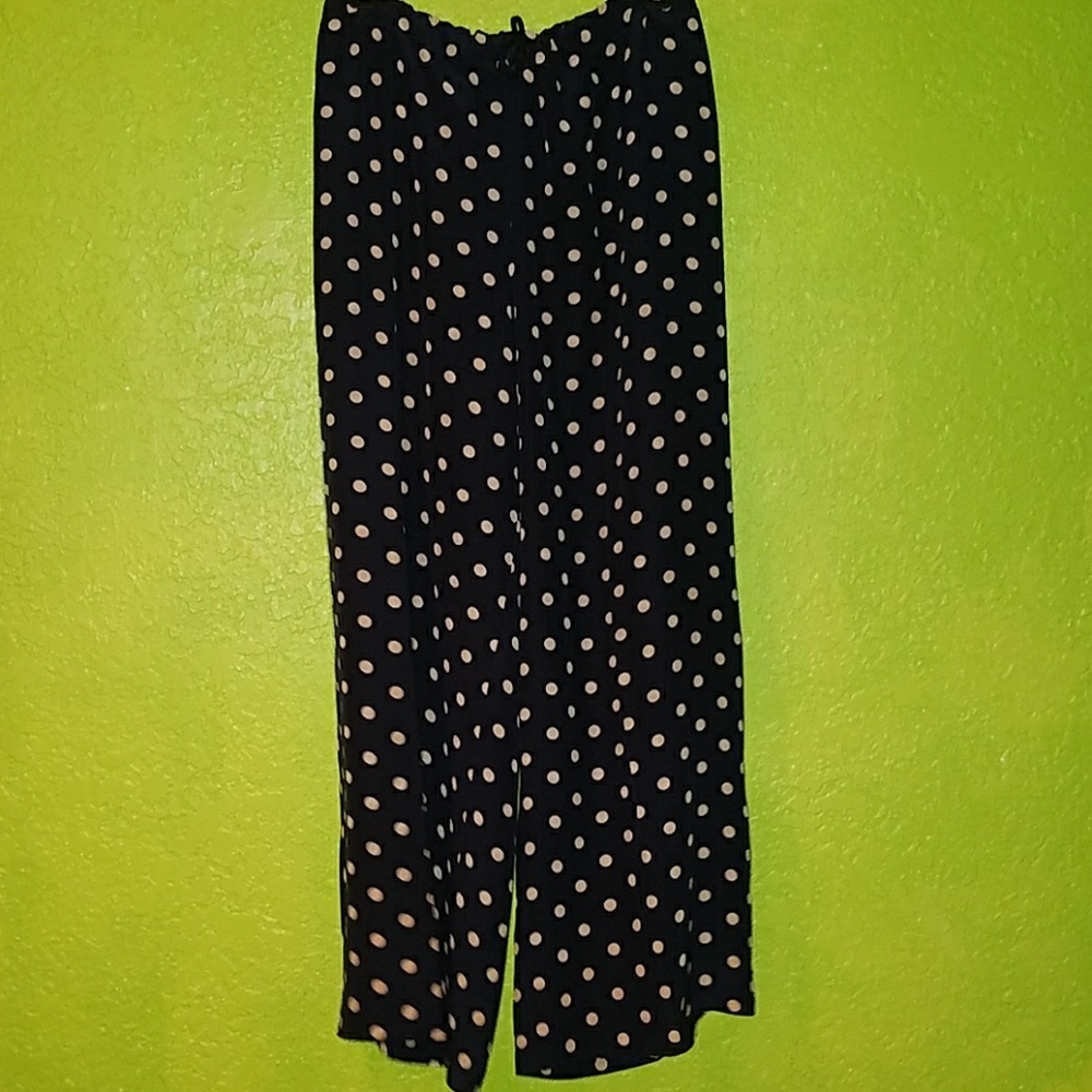 Wide Leg Silk Drawstring Pants Ralph Lauren