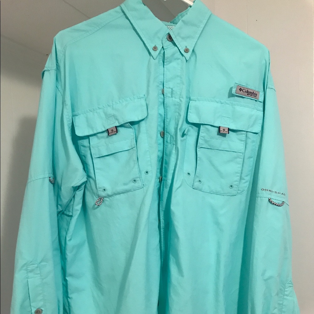 Columbia PFG Long Sleeve button down