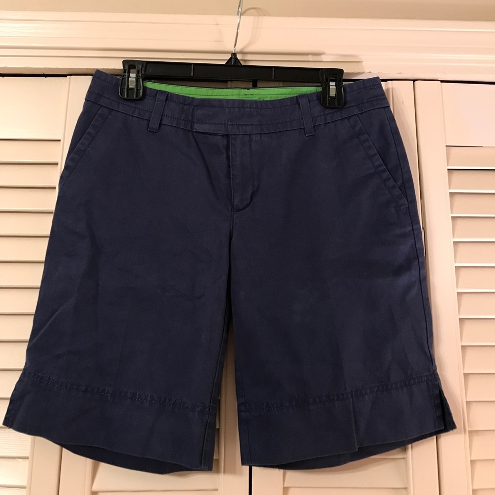 Lilly Pulitzer Palm Beach Navy Shorts, 4