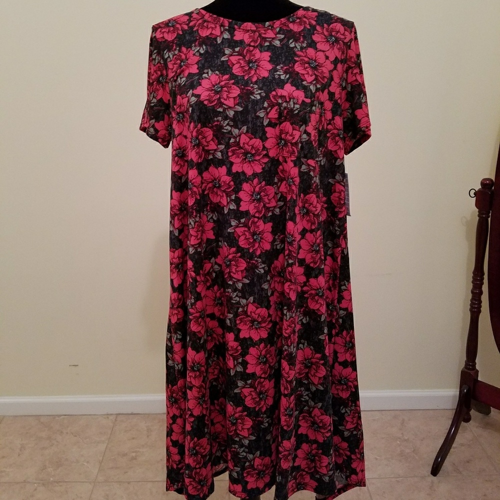 *SOLD* LulaRoe Large Carly Floral