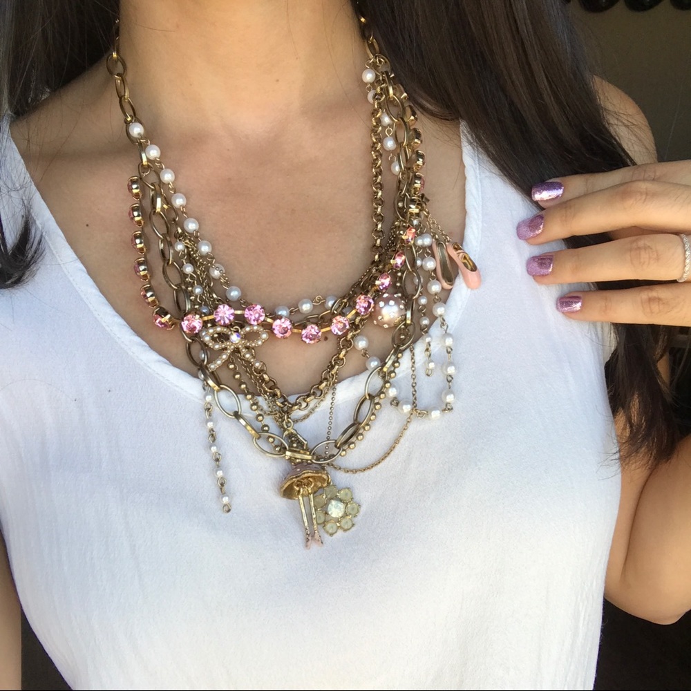 CLOSET SALE ⭐️ Betsey Johnson Ballerina Necklace