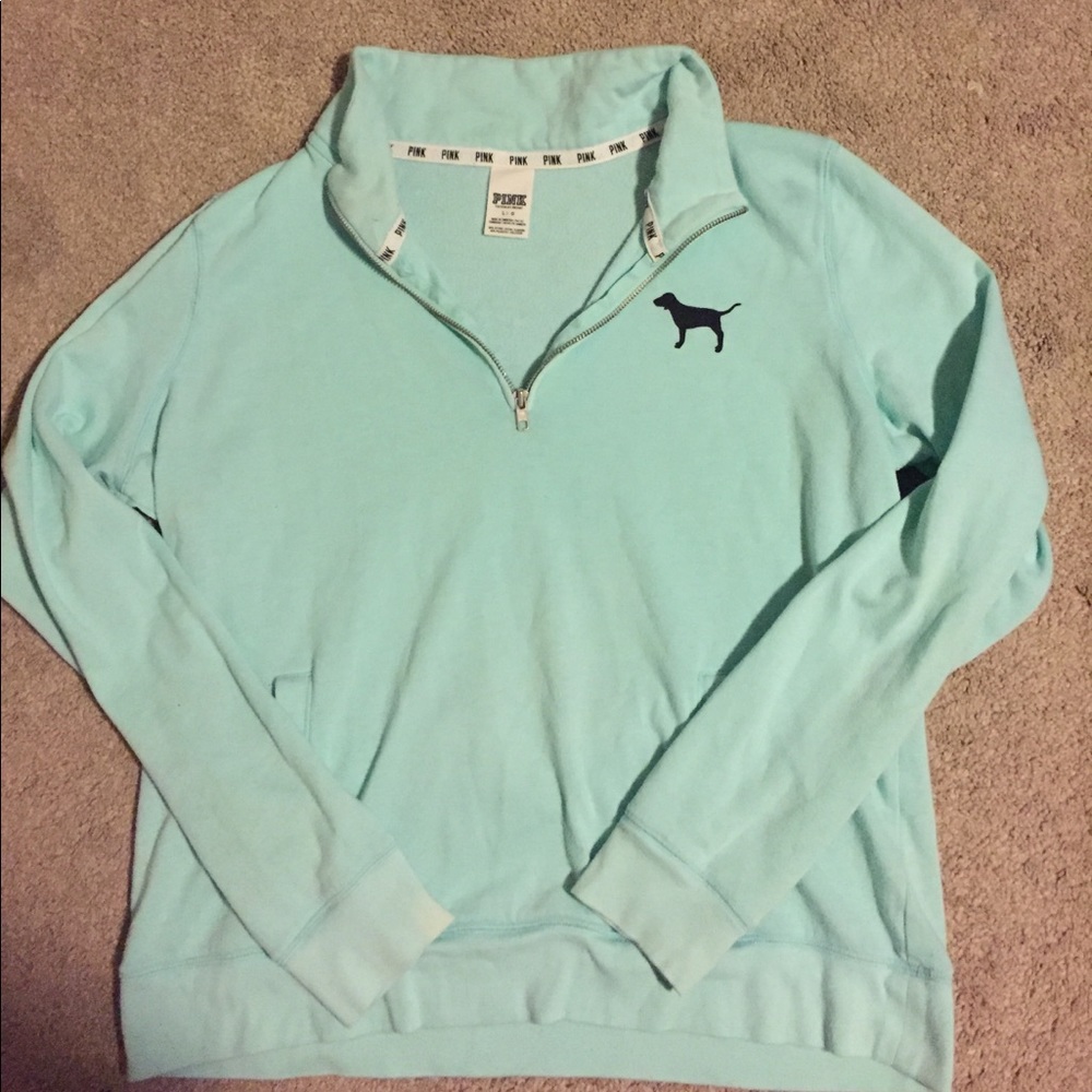 Victoria's Secret PINK pullover 3 quarter zip