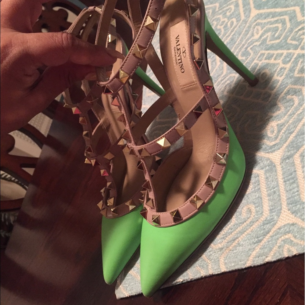 Valentino rock stubs heels
