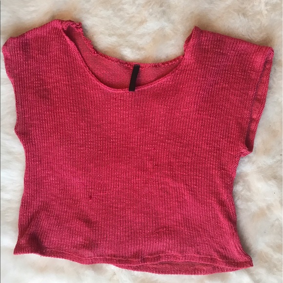 Pink Crotchet Top - Picture 1 of 1
