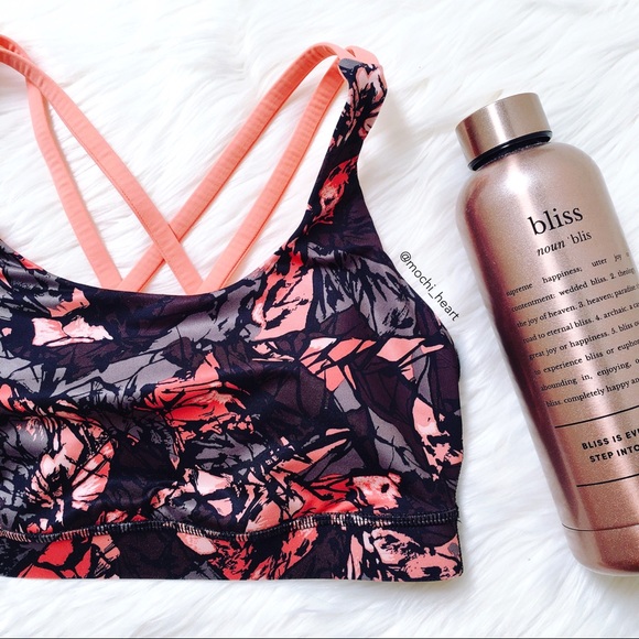 lululemon athletica Other - lululemon • Energy Bra in Paint Storm Expresso