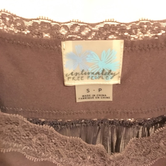 ** SOLD ** Free People Taupe Intimate Slip - Picture 5 of 5