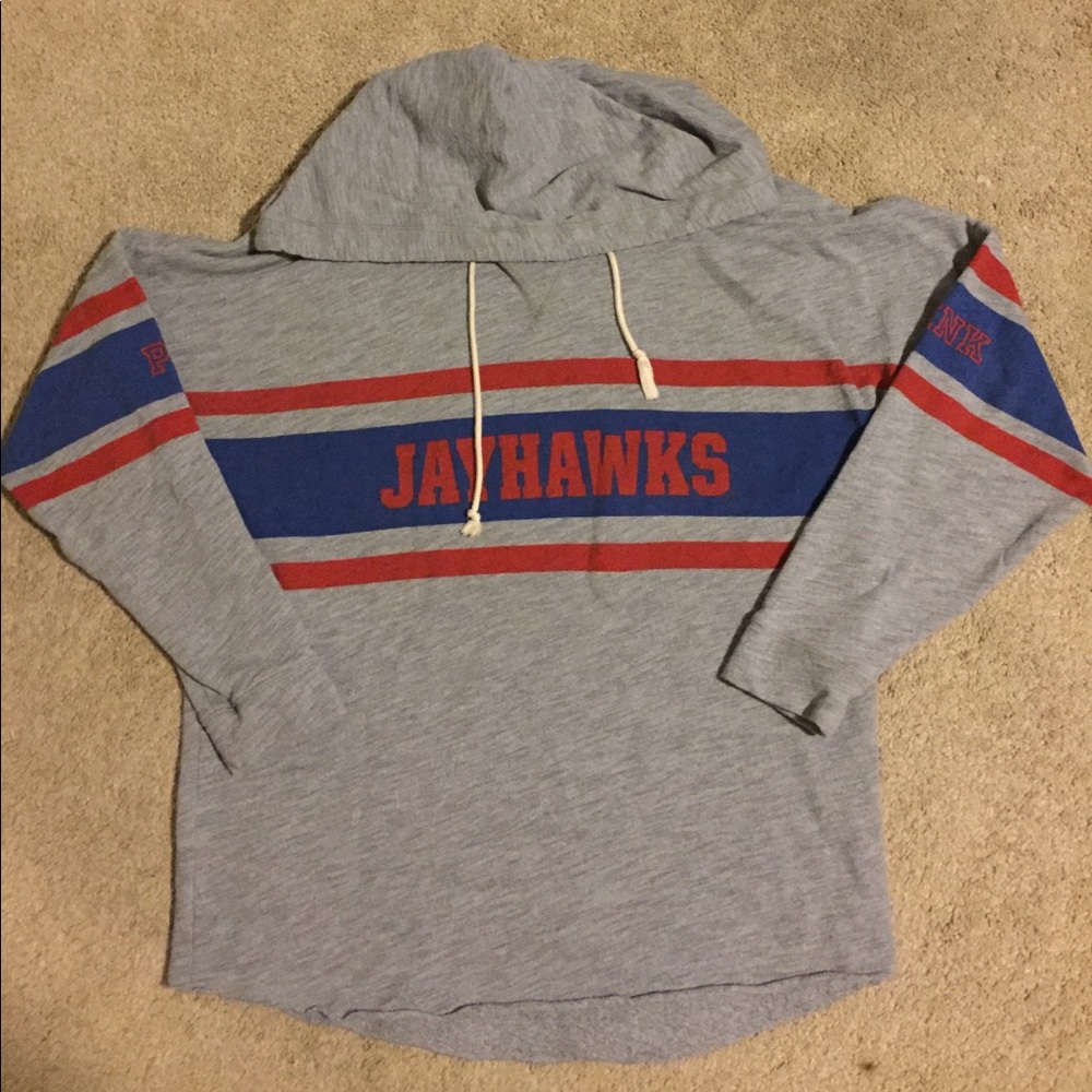 VS PINK Collegiate Collection Kansas Jayhawks