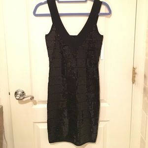 NEW: AQUA Sequin Dress WITH TAGS