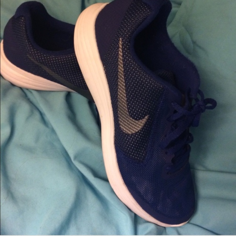Cobalt blue running nikes