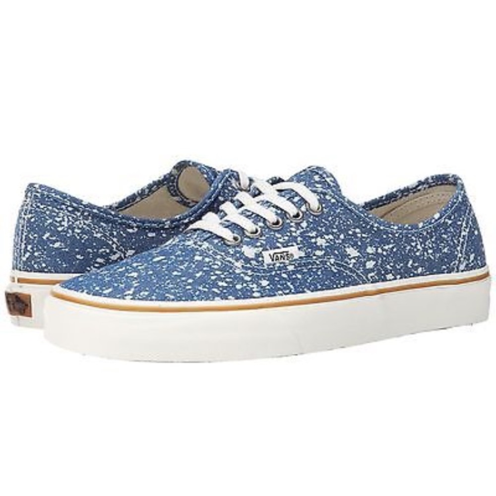 Denim Splatter Authentic Vans