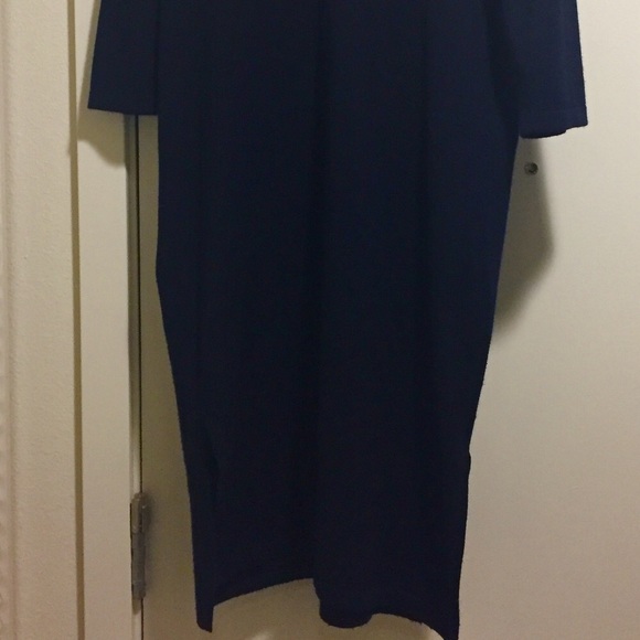 Demylee NY Cashmere/Wool/Silk Navy Sweater Dress S - Picture 7 of 7