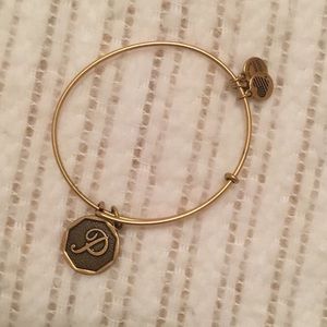 ***PRICE REDUCED*** Alex & Ani "P" charm bangle