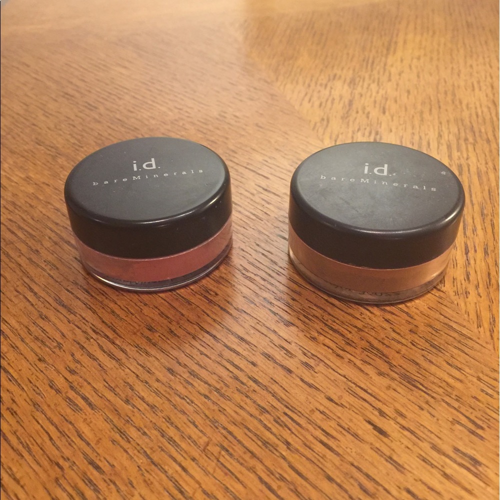 Bare Minerals blush and bronzer