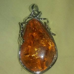 Amber pendant