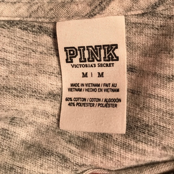 Medium size pink shirt. 3/4 sleeve. - Picture 2 of 2