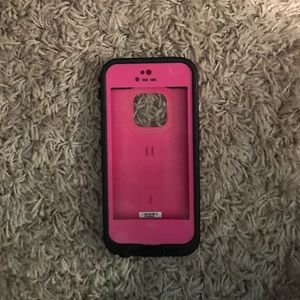 Pink Lifeproof Case for IPhone 5
