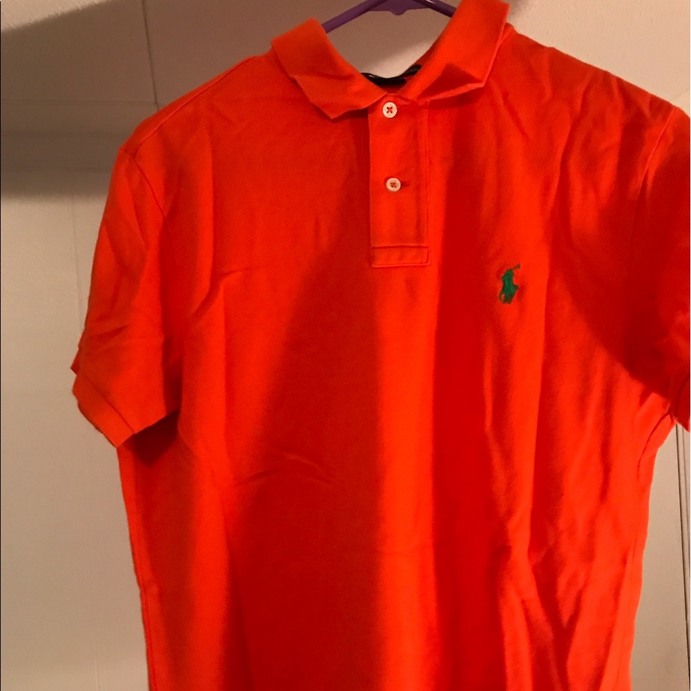 Polo Ralph Lauren orange polo