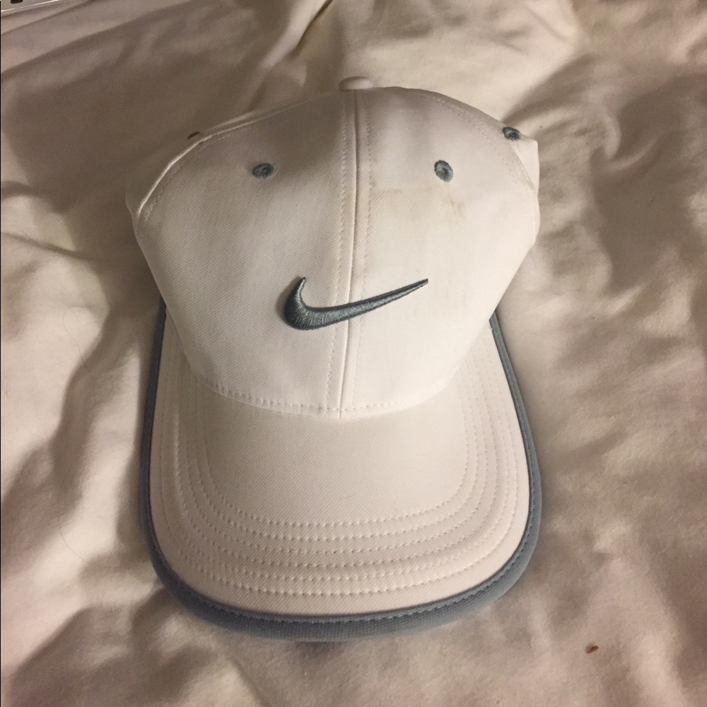 White Nike Cap