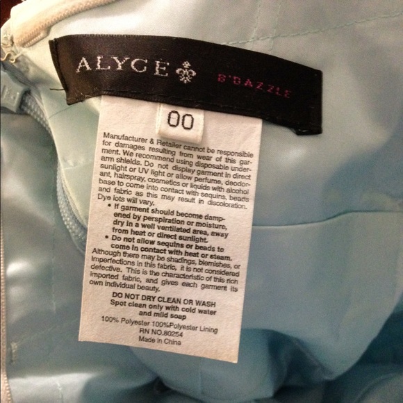 Alyce prom dress size 00 - Picture 2 of 3