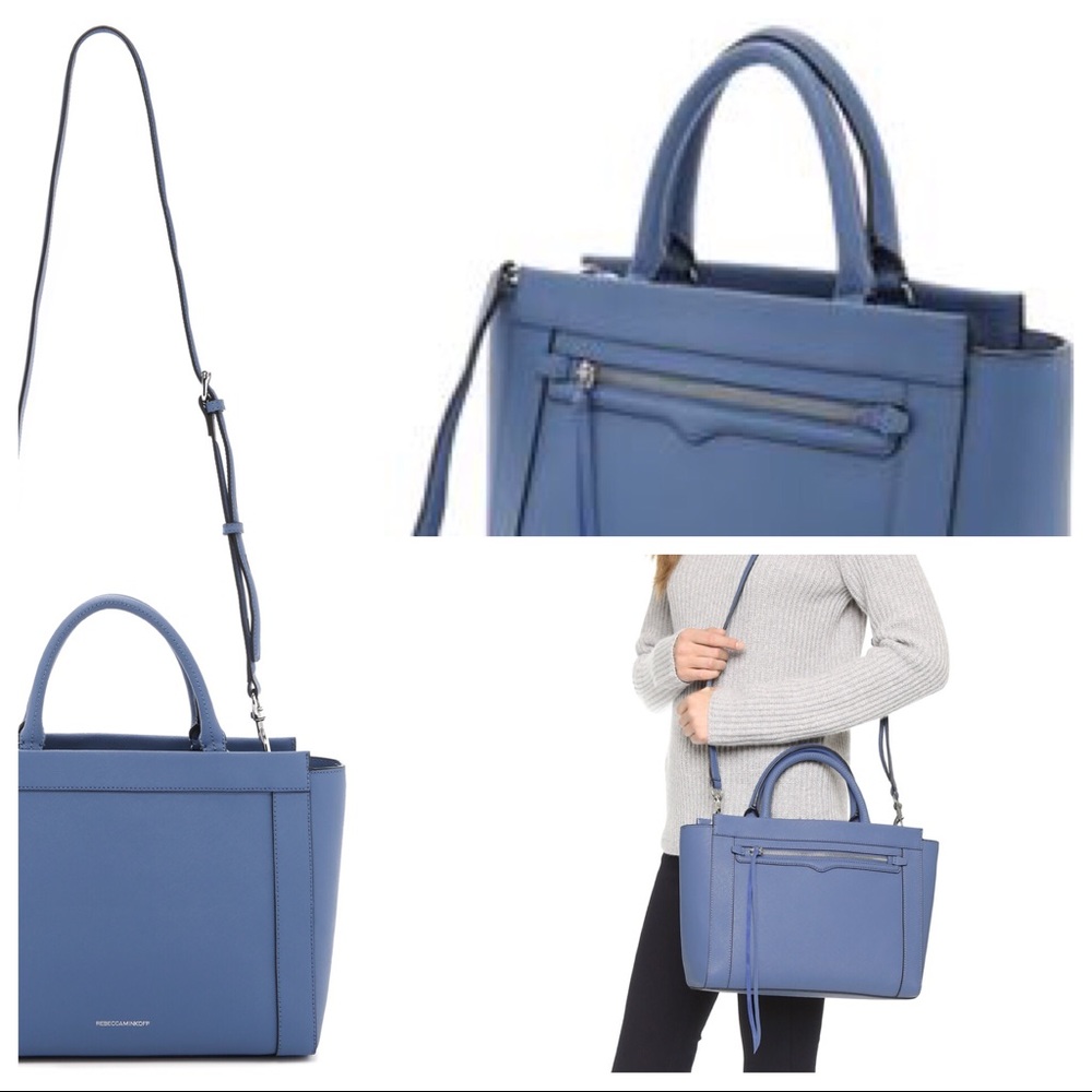 Rebecca Minkoff Small Monroe Deep Denim