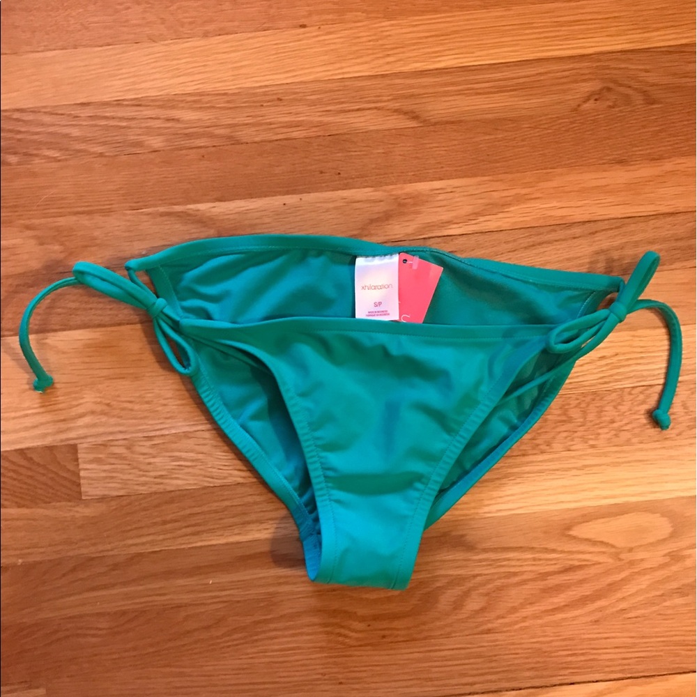 NWT Teal Swimsuit Bottom Size Small